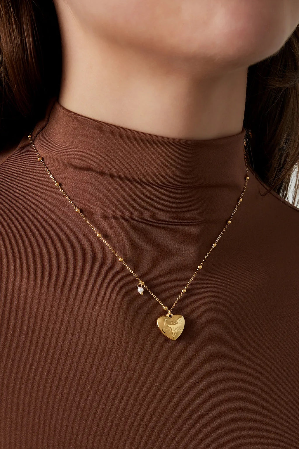 Kette „Love Note“ – Herzanhänger