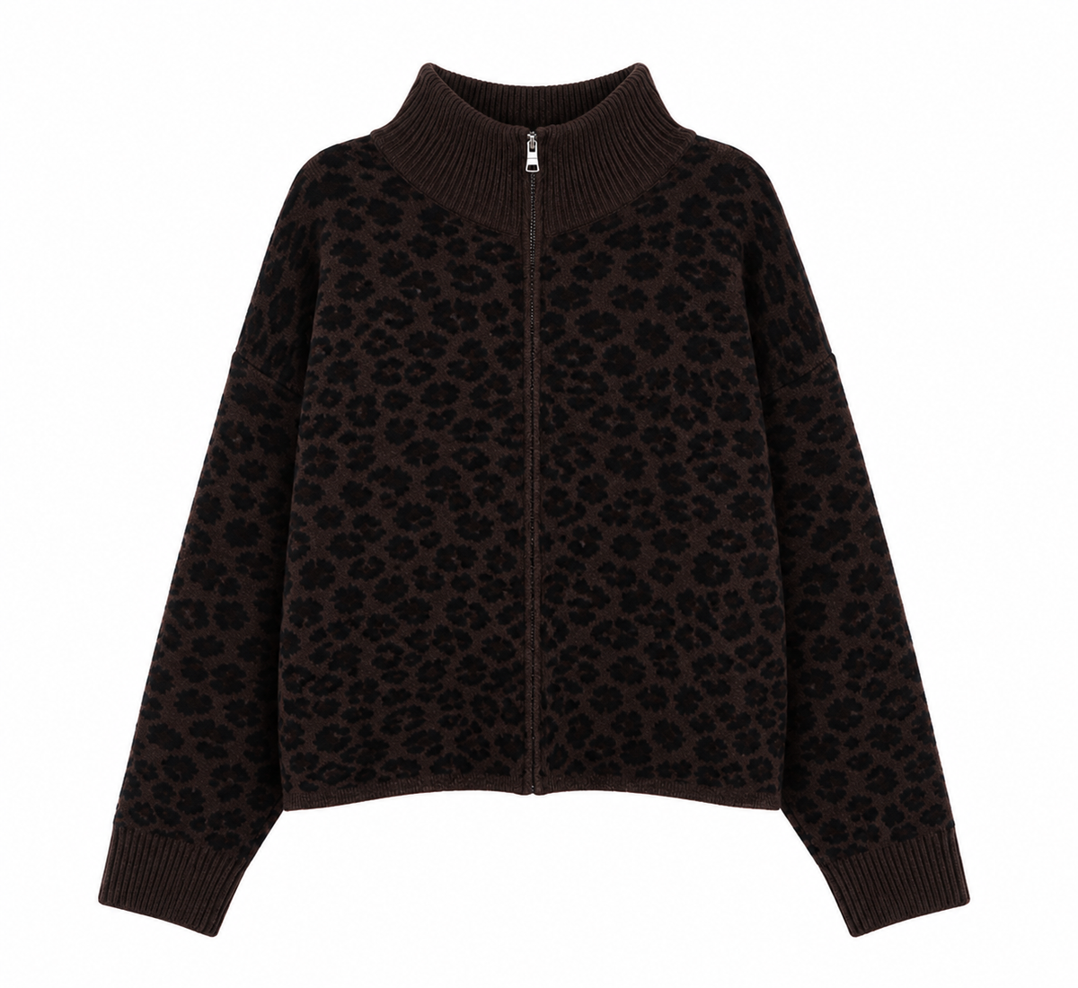 Leo Zip Cardigan „Savannah“