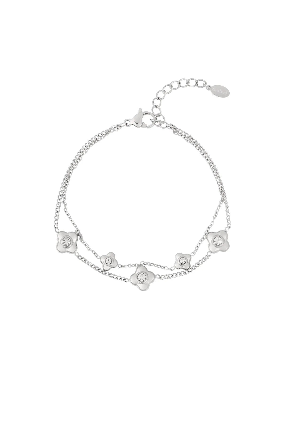 Armband „Golden Clover“
