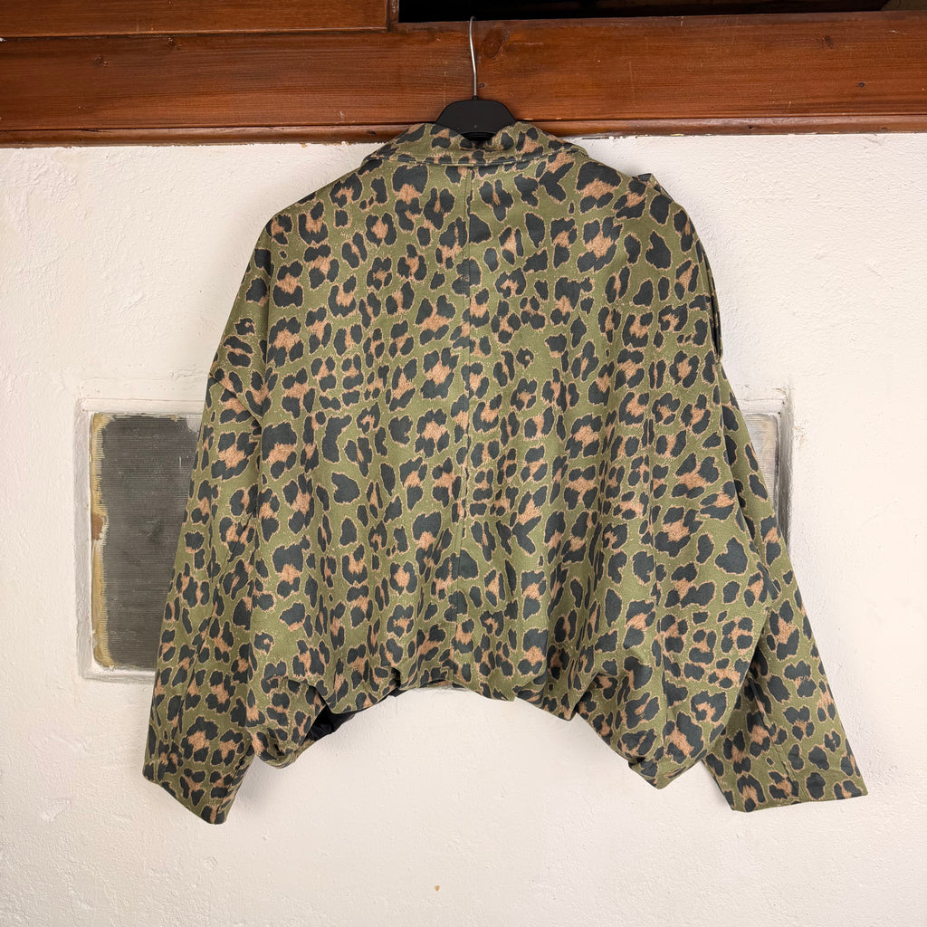 Leo Cropped Jacke Khaki