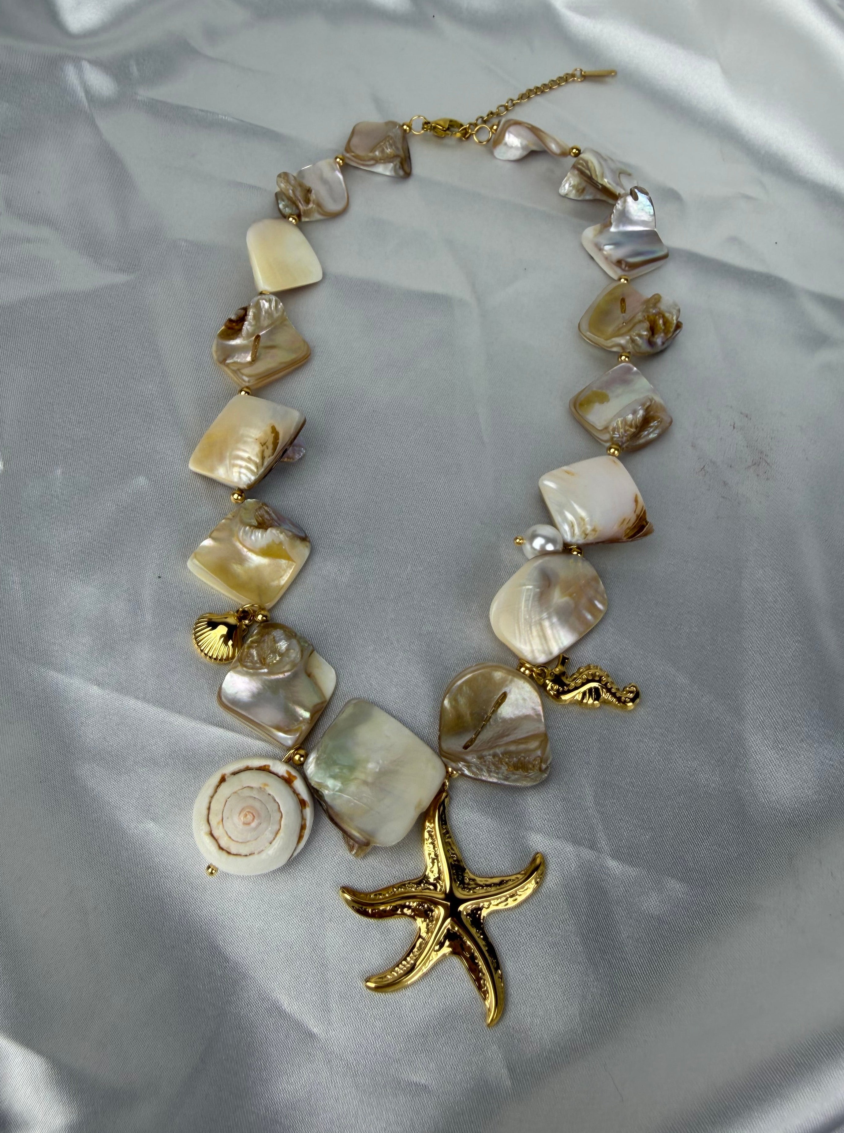 Sea Pearl Statement Kette