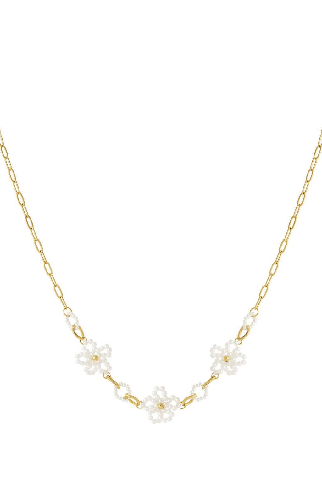 Halskette „Pearl Blossom“