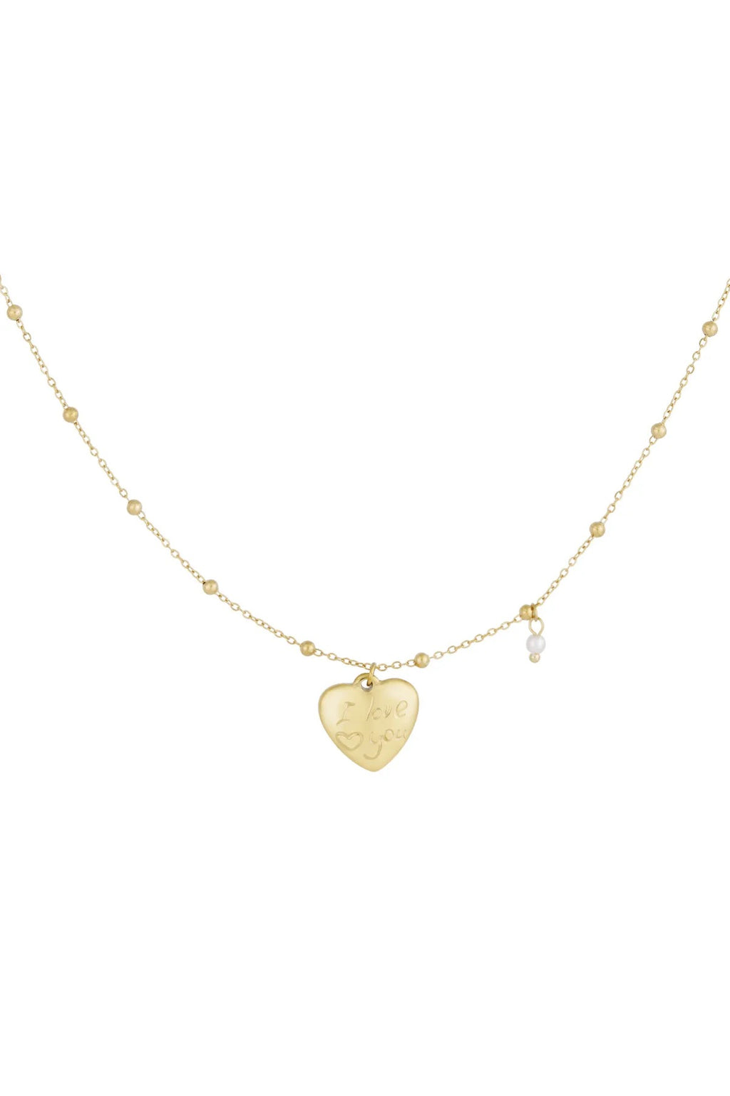 Kette „Love Note“ – Herzanhänger