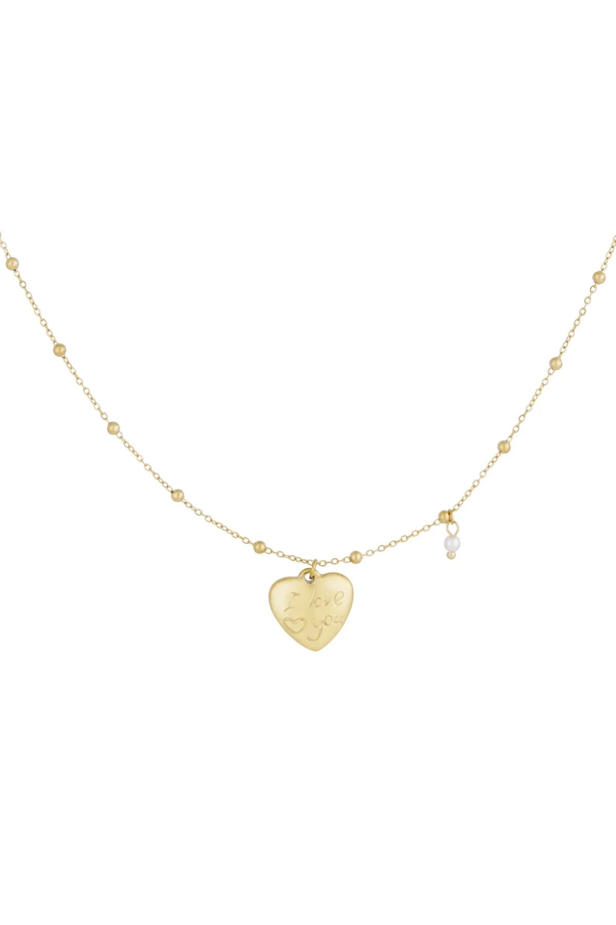 Kette „Love Note“ – Herzanhänger