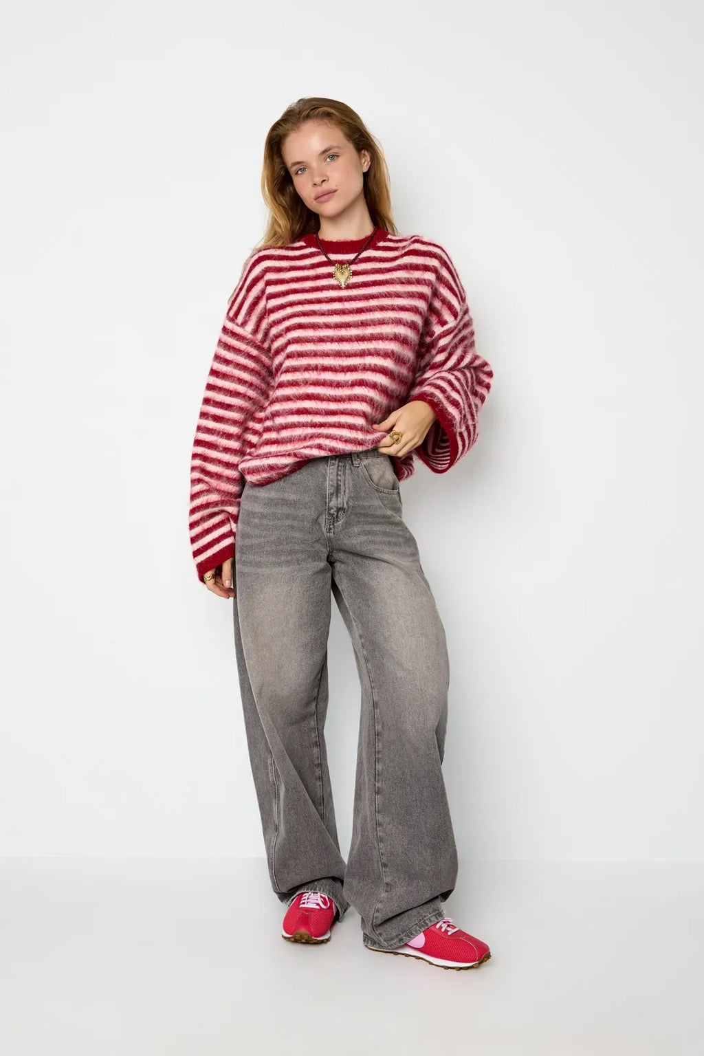 Pullover „Fluffy Stripe“