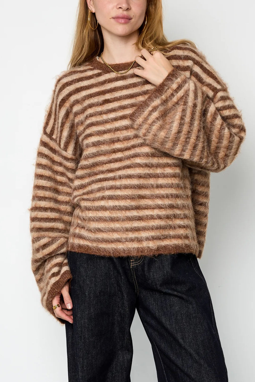 Pullover „Fluffy Stripe“