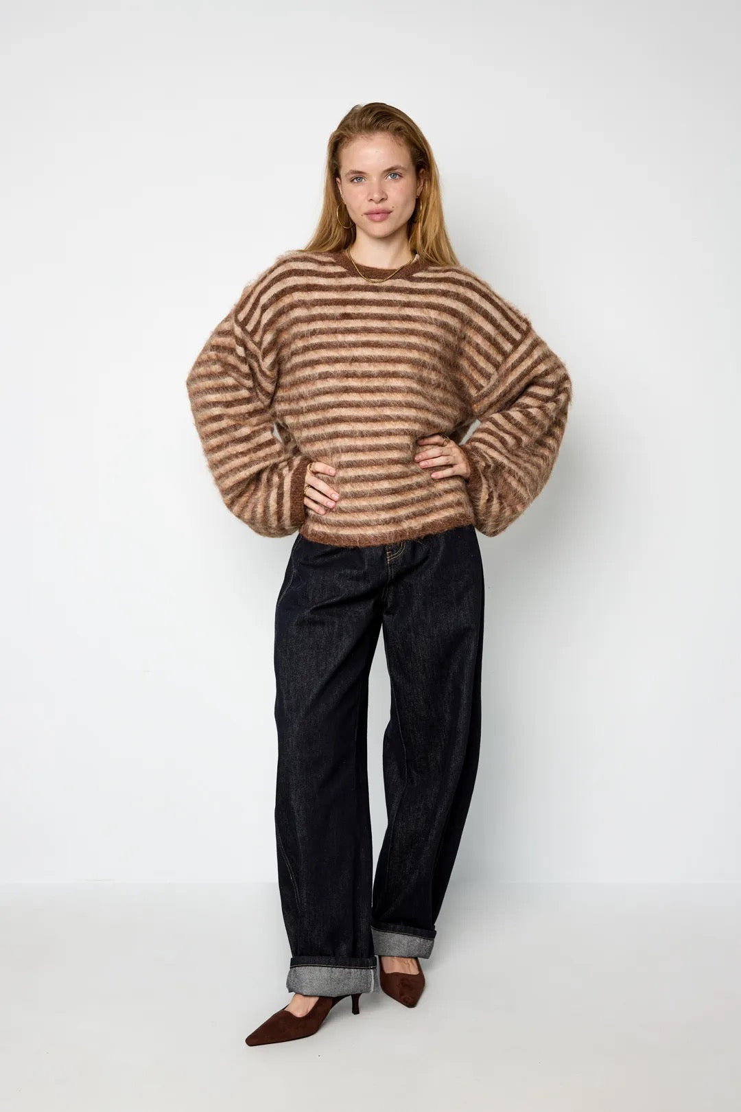 Pullover „Fluffy Stripe“