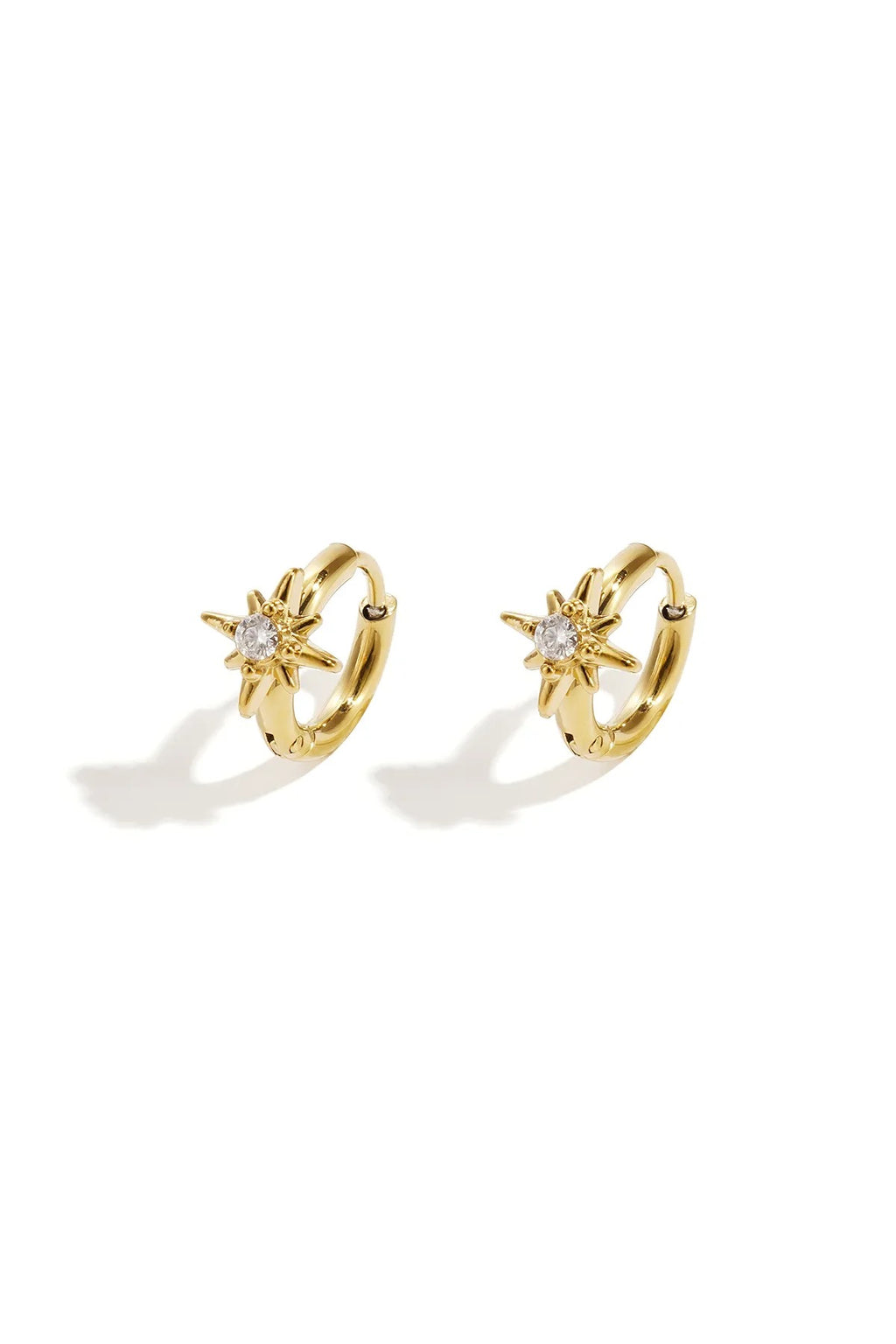 Stella Star Hoops – Edelstahl Creolen