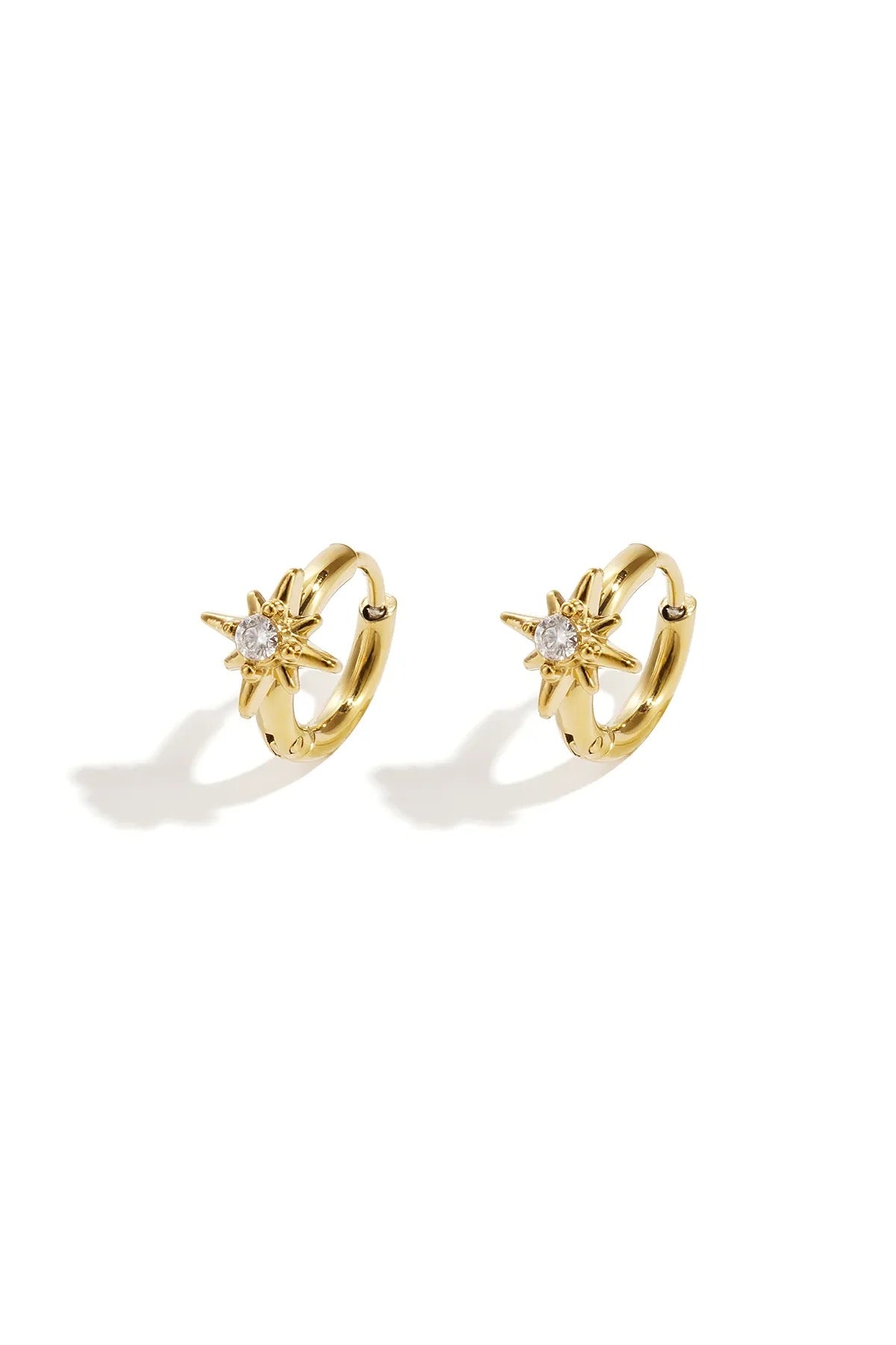 Stella Star Hoops – Edelstahl Creolen