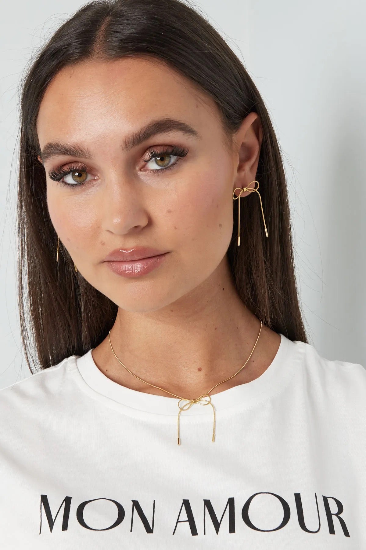 Ohrringe „Silver Bow“
