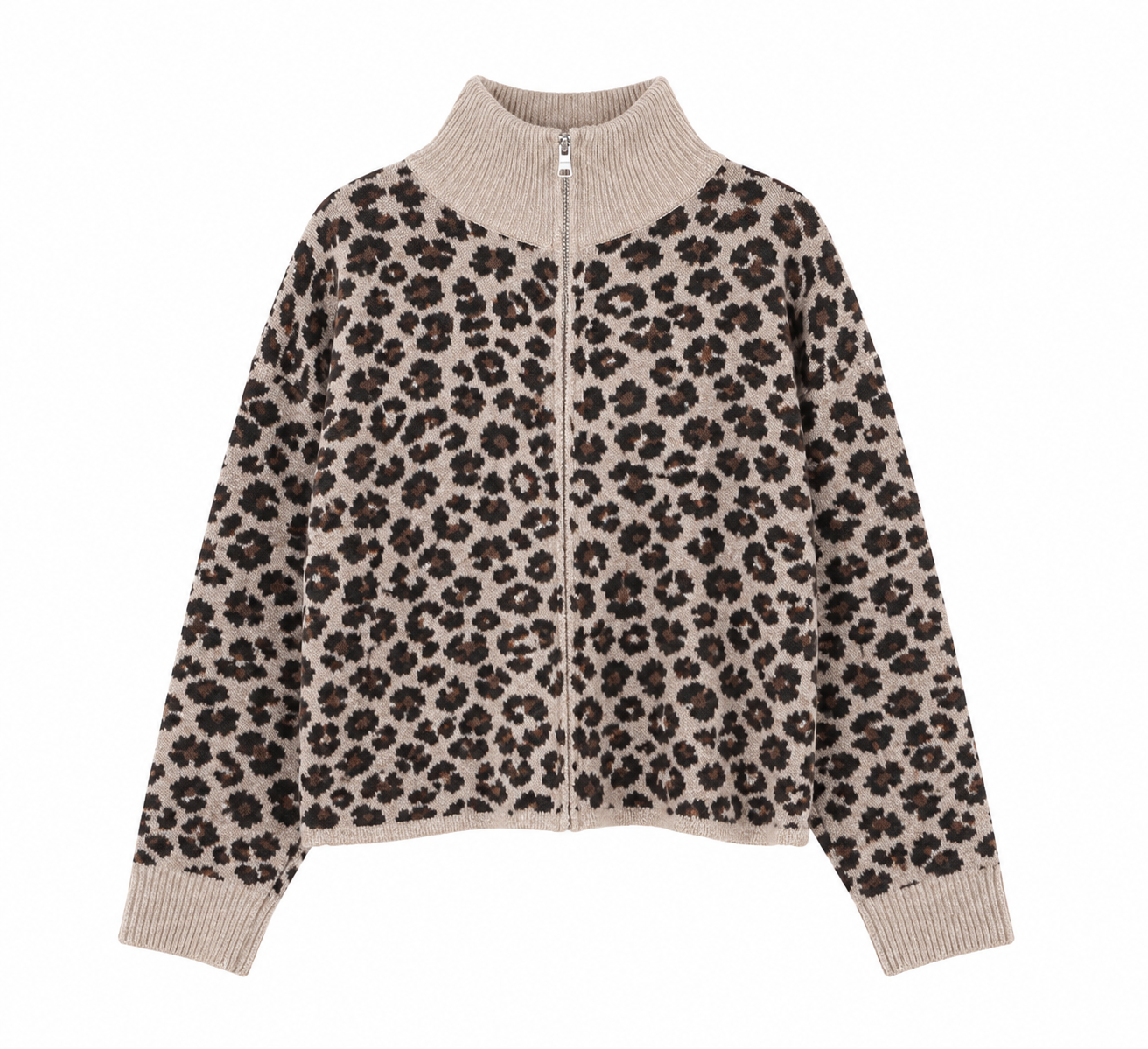 Leo Zip Cardigan „Savannah“