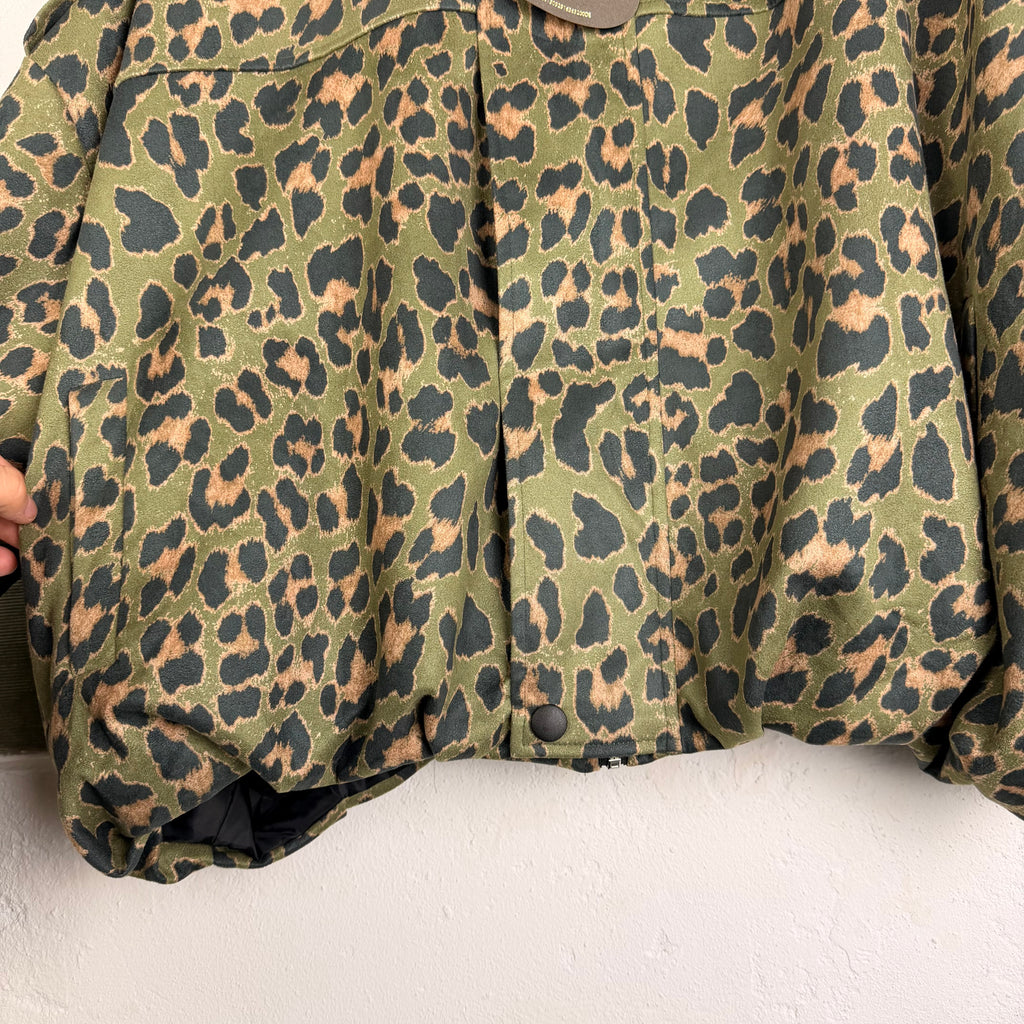 Leo Cropped Jacke Khaki