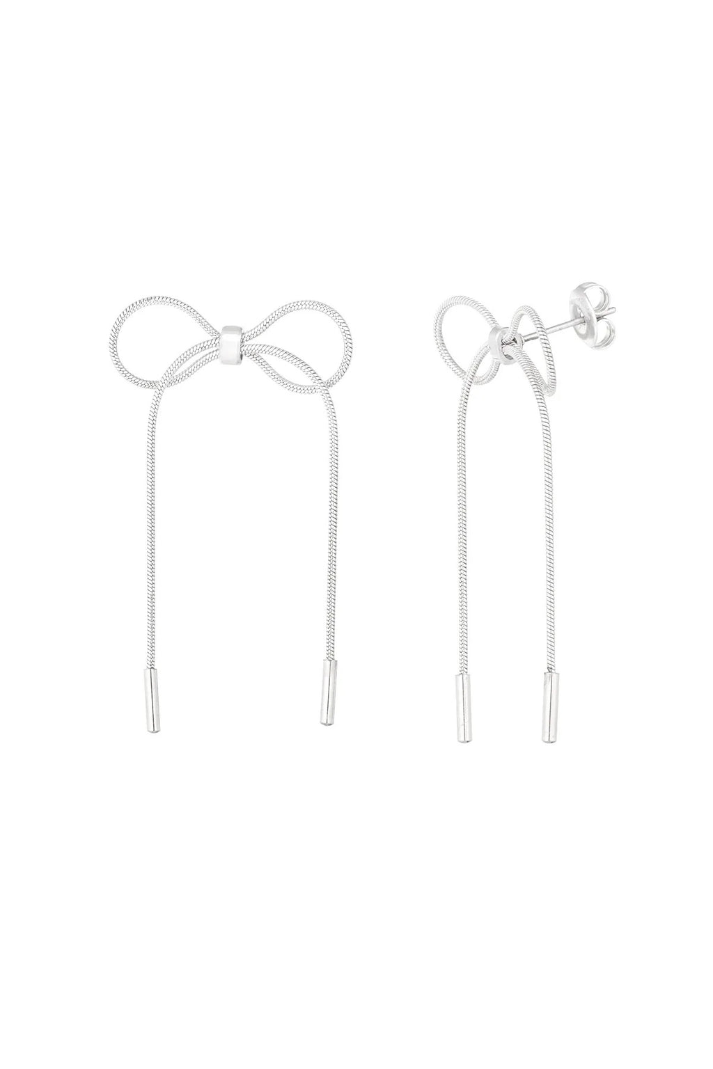 Ohrringe „Silver Bow“